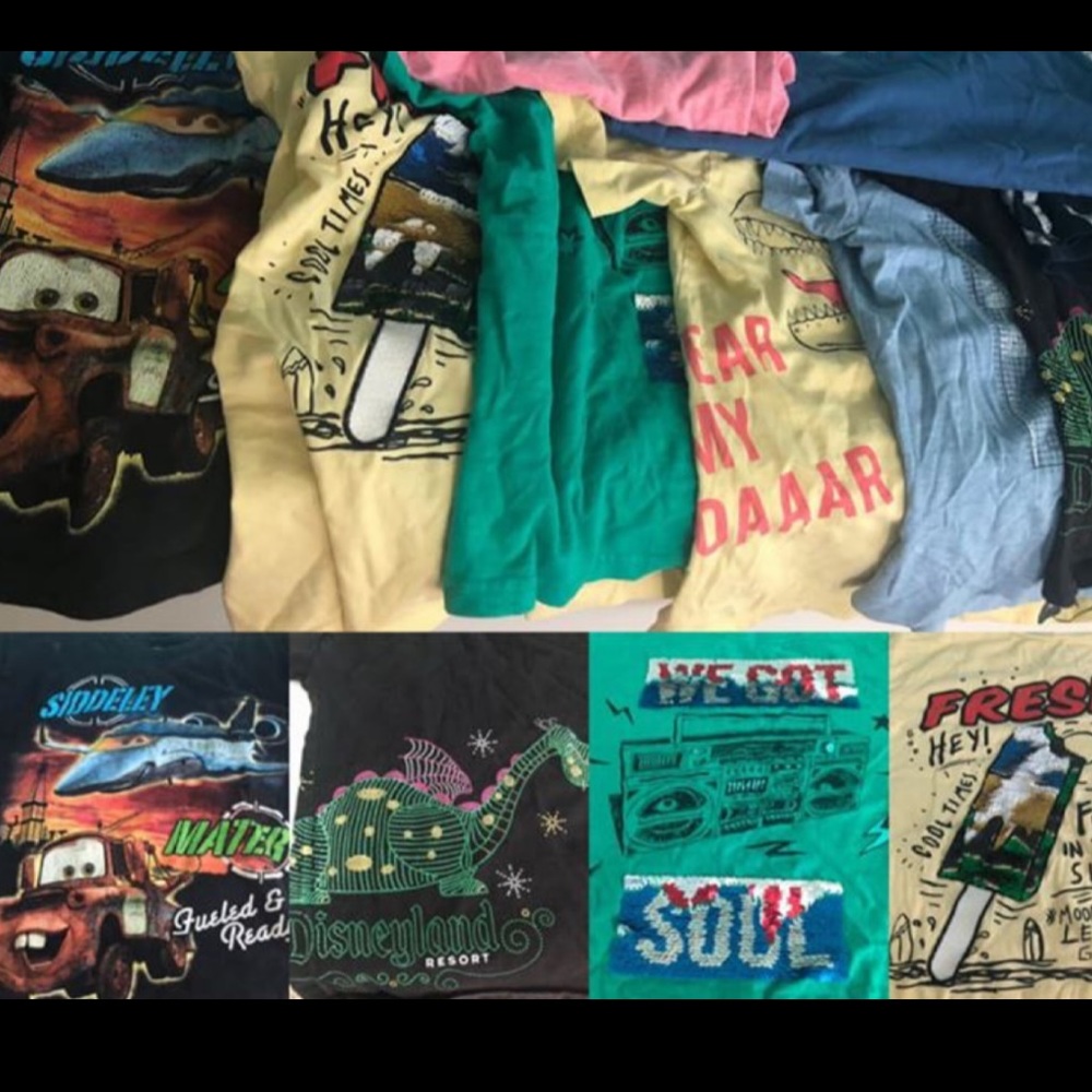 Boys size 7-8 T-shirts